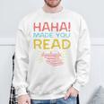 Made You Read Librarian Book Reader Library Book Premium Tri-Blend Sweatshirt Gifts for Old Men Made You Read Librarian Book Reader Library Book Premium Tri-Blend Sweatshirt Gifts for Old Men