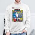 Marvel What If Captain Ameri-Cat Comic Book Cover Sweatshirt Gifts for Old Men