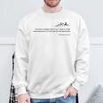 Miyamoto Muhashi Quote Samurai Warrior Book Of Five Rings Sweatshirt Gifts for Old Men