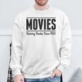 Movies Ruining Books Since 1920 Book Reading Literary Sweatshirt Gifts for Old Men