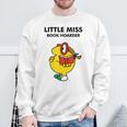 Mr Men Little Miss Meme Little Miss Book Hoarder Sweatshirt Gifts for Old Men