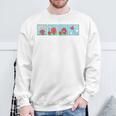 Mr Men Mr Strong Mr Small Retro Comic Book Premium Tri-Blend Sweatshirt Gifts for Old Men