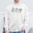 My Needs Are Simple Coffee Dog Paw Books Cozy Reading Lover Premium Tri-Blend Sweatshirt Gifts for Old Men My Needs Are Simple Coffee Dog Paw Books Cozy Reading Lover Premium Tri-Blend Sweatshirt Gifts for Old Men