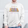 I Have No Shelf Control Shirt Book Lover Librarian Sweatshirt Gifts for Old Men