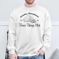 The Office Finer Things Club With Book Sweatshirt Gifts for Old Men