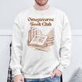 Omegaverse Book Club Reading Alpha Beta Omega Romance Sweatshirt Gifts for Old Men