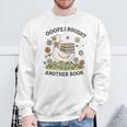 Oops I Got Another Book Goose Reading Humor Sweatshirt Gifts for Old Men