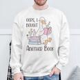 Oops I Bought Another Book Silly Goose Sweatshirt Gifts for Old Men