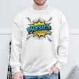 Physics Is My Superpower Comic Book Style Sweatshirt Gifts for Old Men