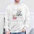 Poolside Reading Club Books Flamingo Swim Pool Inflatable Sweatshirt Gifts for Old Men Poolside Reading Club Books Flamingo Swim Pool Inflatable Sweatshirt Gifts for Old Men