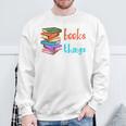 I Read Books And I Know Things Sweatshirt Gifts for Old Men