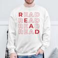 Read Books Library Bookworm Librarian Book Lover Sweatshirt Gifts for Old Men