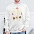 I Read Books To Have Many Lives Bookish Book Sweatshirt Gifts for Old Men