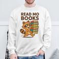 Read Mo Books – Raccoon Lovers Sweatshirt Gifts for Old Men