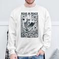 Read In Peace Book Lover Bookworm Skeleton Book Lover Sweatshirt Gifts for Old Men Read In Peace Book Lover Bookworm Skeleton Book Lover Sweatshirt Gifts for Old Men