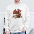I Read Because Roasting People Is Frowned Upon Dragon Book Premium Tri-Blend Sweatshirt Gifts for Old Men I Read Because Roasting People Is Frowned Upon Dragon Book Premium Tri-Blend Sweatshirt Gifts for Old Men