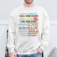 Read My Shirt Day For Kids Boy Girls i Will Read Books Sweatshirt Gifts for Old Men Read My Shirt Day For Kids Boy Girls i Will Read Books Sweatshirt Gifts for Old Men