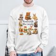 Reading Book Lover Bookish Camping Read With The Locals Sweatshirt Gifts for Old Men