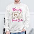 Reading Book Lover Bookish Proud Member Beach Book Club Sweatshirt Gifts for Old Men