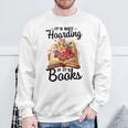 Reading Book Merch Booktok Bookish Book Bookwares Sweatshirt Gifts for Old Men