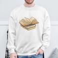 Reading Books Reader Nerd Librarian Teacher Literature Women Premium Tri-Blend Sweatshirt Gifts for Old Men
