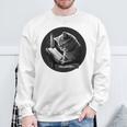Reading Cat Book Lover Cat Lover Bookworm Cat Owner Sweatshirt Gifts for Old Men