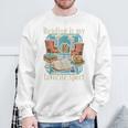 Reading Is My Favorite Sport Vintage Book Lover Cozy Reading Sweatshirt Gifts for Old Men