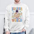 Reading Out Of The World Book Lover Reading Boys Girls Kids Sweatshirt Gifts for Old Men