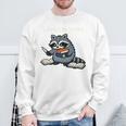 I Require Books Raccoon Sweatshirt Gifts for Old Men