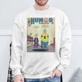 Retro Vintage Distressed Comic Book Humor Original Print Sweatshirt Gifts for Old Men