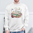Romantasy Dark Romance Fantasy Reader Book Lover Reading Sweatshirt Gifts for Old Men