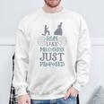 Run Like Mr Collins Just Proposed Books And Running Sweatshirt Gifts for Old Men