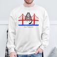 San Francisco Cat Golden Gate Bridge Book Lover Vintage Sweatshirt Gifts for Old Men San Francisco Cat Golden Gate Bridge Book Lover Vintage Sweatshirt Gifts for Old Men