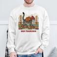 San Francisco Cat Tshirt Golden Gates Bridge Reading Books Sweatshirt Gifts for Old Men San Francisco Cat Tshirt Golden Gates Bridge Reading Books Sweatshirt Gifts for Old Men