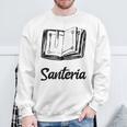Santeria Bruja Book Sweatshirt Gifts for Old Men Santeria Bruja Book Sweatshirt Gifts for Old Men