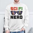 Sci Fi Nerd Science Fiction Book Movie Fan Sweatshirt Gifts for Old Men