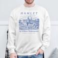 Shakespeare Hamlet Cute Book Lover Bookworm Drama Teacher Premium Tri-Blend Sweatshirt Gifts for Old Men
