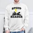 Speed Reader Book Lover Reading Sweatshirt Gifts for Old Men Speed Reader Book Lover Reading Sweatshirt Gifts for Old Men