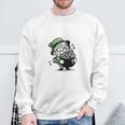 St Patricks Librarian Book Lover Library Worker School Performance Sweatshirt Gifts for Old Men