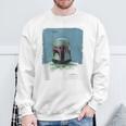 Star Wars The Book Of Boba Fett Armor Sweatshirt Gifts for Old Men