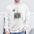 Star Wars The Book Of Boba Fett Helmet Schematic V-1 Sweatshirt Gifts for Old Men Star Wars The Book Of Boba Fett Helmet Schematic V-1 Sweatshirt Gifts for Old Men