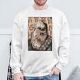 Star Wars Chewbacca Comic Book Character Portrait Sweatshirt Gifts for Old Men