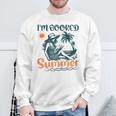 Summer Reading Books Lover I'm Booked For The Summer Sweatshirt Gifts for Old Men
