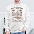 Summer Vibes Reading Book Lover Salty Readers Beach Club Sweatshirt Gifts for Old Men Summer Vibes Reading Book Lover Salty Readers Beach Club Sweatshirt Gifts for Old Men