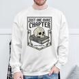 Tales Of The Macabre Skull Book Gothic Books Reading Lover Sweatshirt Gifts for Old Men