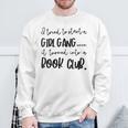 Tried To Start A Girl Gang -Book Club For Women Sweatshirt Gifts for Old Men