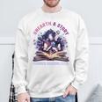 Unearth a Story Summer Library Reading 2026 Butterfly Book Sweatshirt Gifts for Old Men Unearth a Story Summer Library Reading 2026 Butterfly Book Sweatshirt Gifts for Old Men