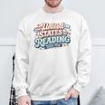 United States Of Reading Patriotic Book Lover Premium Tri-Blend Sweatshirt Gifts for Old Men