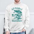 Vintage All Booked For The Summer Book Girl Summer Coquette Sweatshirt Gifts for Old Men Vintage All Booked For The Summer Book Girl Summer Coquette Sweatshirt Gifts for Old Men