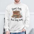 Vintage Fantasy Romance Lover Good Girls Read Dirty Books Sweatshirt Gifts for Old Men